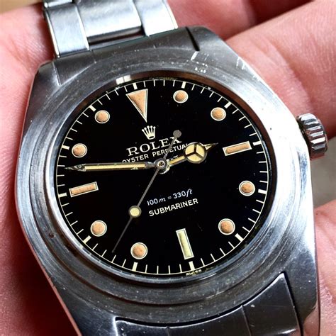 mk1 dial rolex hmy|vintage rolex mark dials.